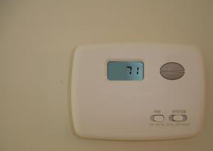 A thermostat