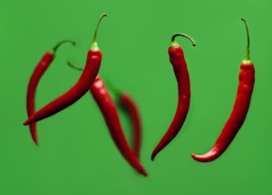 dancing chili peppers