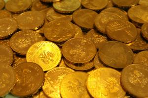 many gold coins